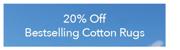 20% OFF BESTSELLING COTTON 